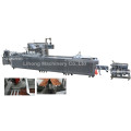 Dlz-460 Full Automatic Continuous Stretch Sea Food Vacuum Packaging Machine